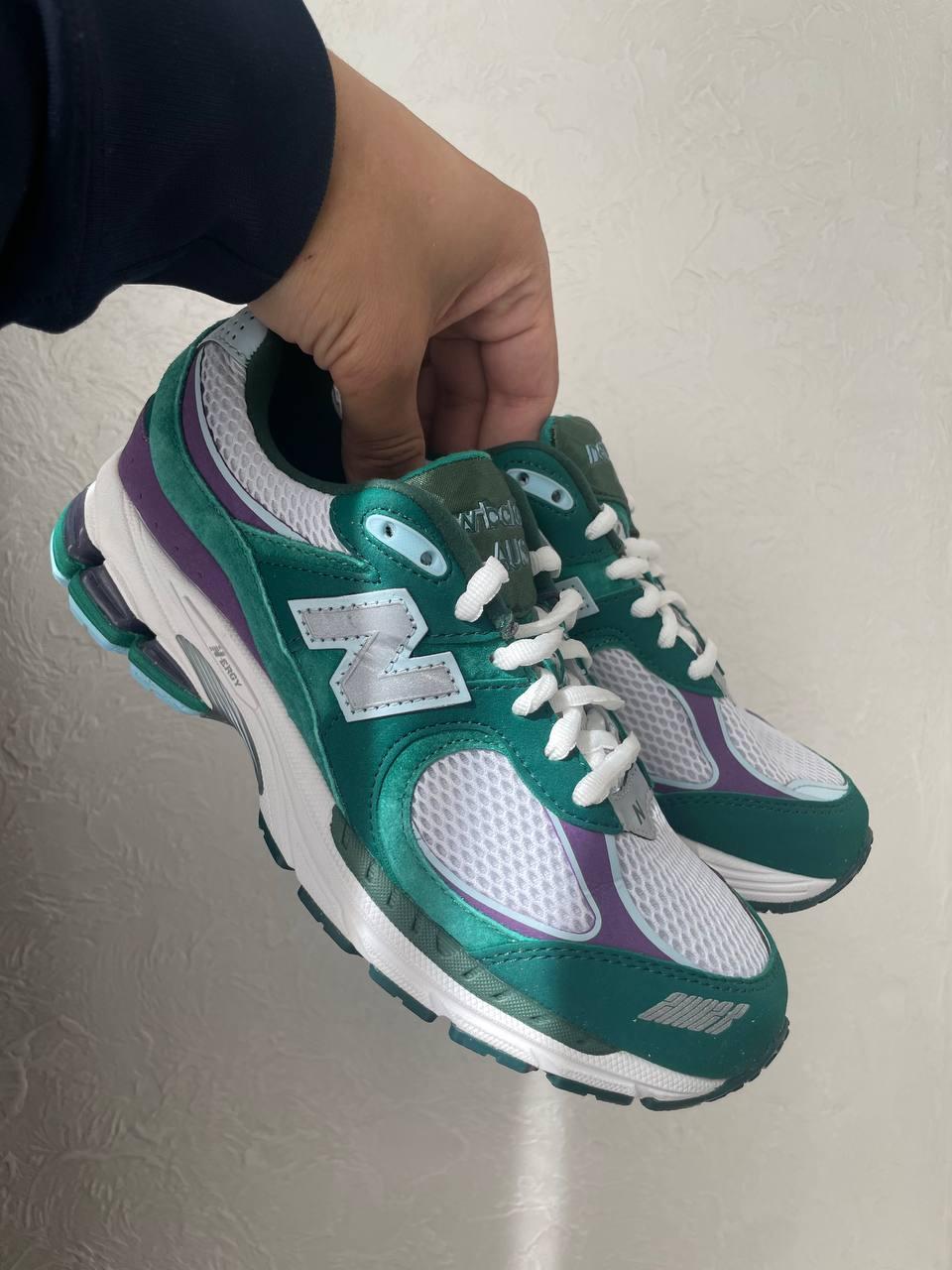 Чоловічі кросівки New Balance 2002R Up There Backyard Legends (зелені) демісезонні модні кроси 0815 top