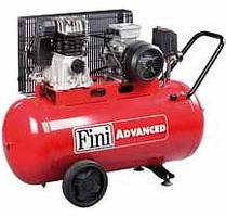 Компресор поршневий одноступінчатий з ремінною передачею, (220V) MK 103-90-3M (FinI/ Італія)