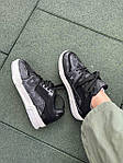 Жіночі кросівки Louis Vuitton Trainer Black/White (чорні з білим) демісезонні повсякденні кеди LV001 top, фото 6