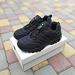 Чоловічі кросівки Merrell Vibram Cordura (чорні із салатовим) модні зимові кросівки 3935 Мерреллтоп, фото 7