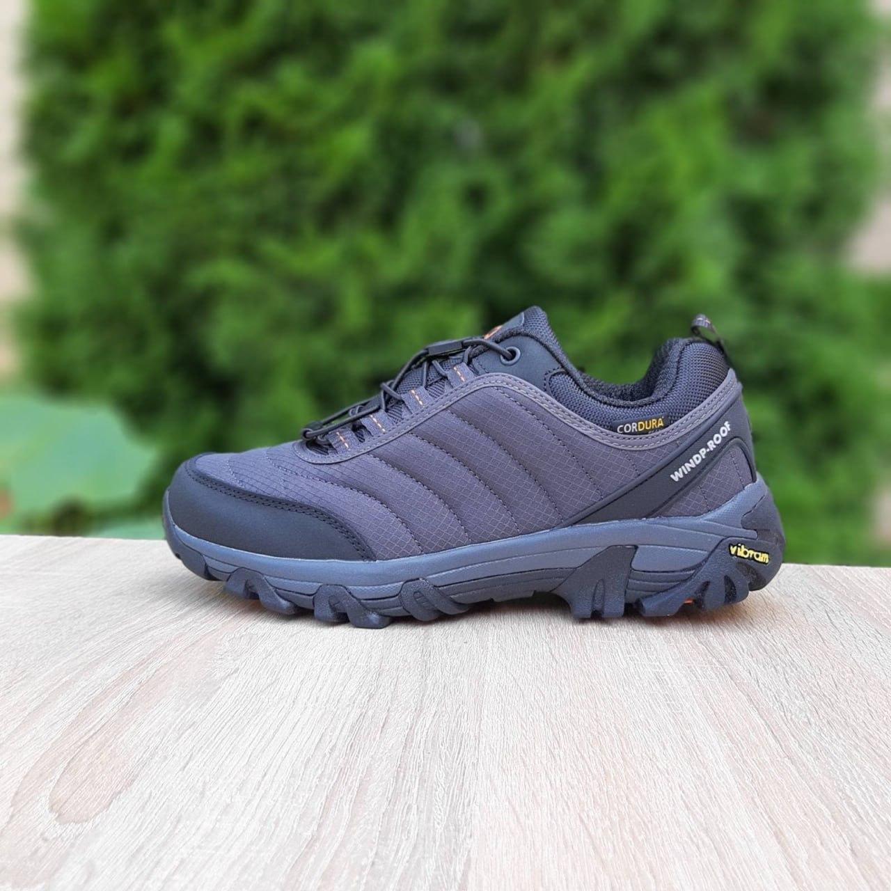 Жіночі зимові кросівки Merrell Vibram Cordura (сірі) модні низькі кросівки 3941 Мерелл vkross