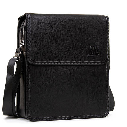 PODIUM Сумка Чоловіча Планшет шкіра BRETTON 1645-3 black, фото 1