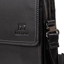 PODIUM Сумка Чоловіча Планшет шкіра BRETTON 1645-6 black, фото 2