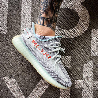 Adidas blue tint yeezy hotsell