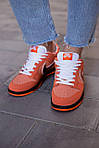 Чоловічі кросівки Concepts x Nike SB Dunk Low Orange Lobster (жовтогарячі) яскраві модні демі кеди М0788 top, фото 4