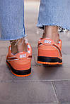 Чоловічі кросівки Concepts x Nike SB Dunk Low Orange Lobster (жовтогарячі) яскраві модні демі кеди М0788 top, фото 5