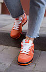 Чоловічі кросівки Concepts x Nike SB Dunk Low Orange Lobster (жовтогарячі) яскраві модні демі кеди М0788 top, фото 8