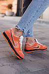 Чоловічі кросівки Concepts x Nike SB Dunk Low Orange Lobster (жовтогарячі) яскраві модні демі кеди М0788 top, фото 9