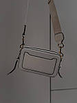 Жіноча подарункора сумка клатч Marc Jacobs Logo light beige (бежева) арт 4062 модна гарна для дівчини top, фото 7