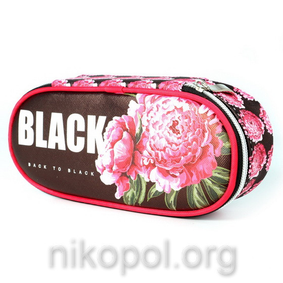Пенал шкільний "Hipe - Півонії" 21х9,5х5,5см