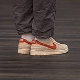 Чоловічі кросівки Nike SB Dunk Low Terry Swoosh, фото 6