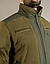 Куртка військова тактична з флісу олива Куртка демісезонна для ЗСУ MILIGUS "Фагот" армійська р. L, фото 7