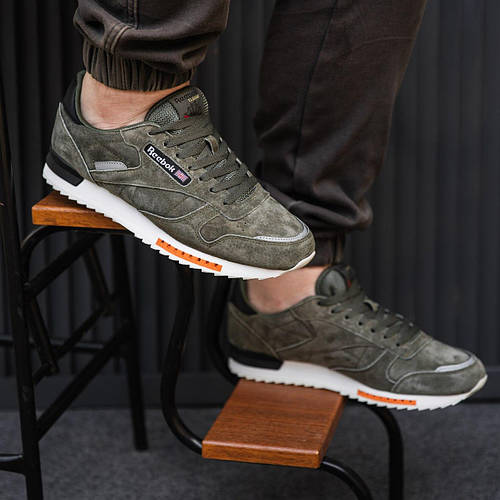 Reebok Classic Khaki White