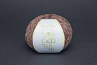 Avanti Yarn PUFFY (Аванти Ярн Пуффи) № 506 мокко (Пряжа велюр, нитки для вязания)