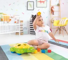 Іграшка сортер ,Каталка-сортер Черепаха, в кор. 13,5*39*25,5см, ТМ Dolu, Туреччина