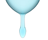 Менструальна чаша для критичних днів — набір Satisfyer Feel Good (light blue), 15 мл і 20 мл, фото 8