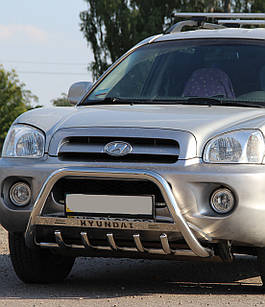 Кенгурник WT на Hyundai Santa Fe (2001-2006) Хюндай Санта Фе PRS