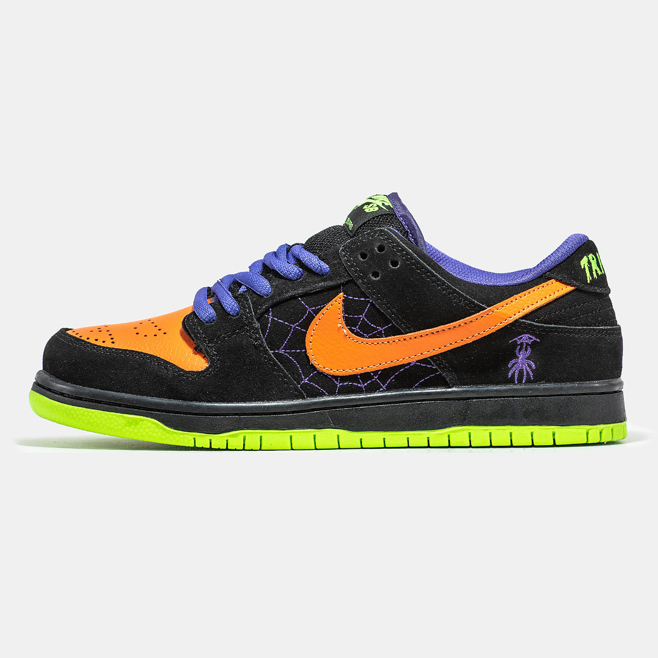 Кросівки Nike SB Dunk Low Night of Mischief Halloween / Найк СБ Данк Найт оф Мішиф Хелловін Низькі Чорні