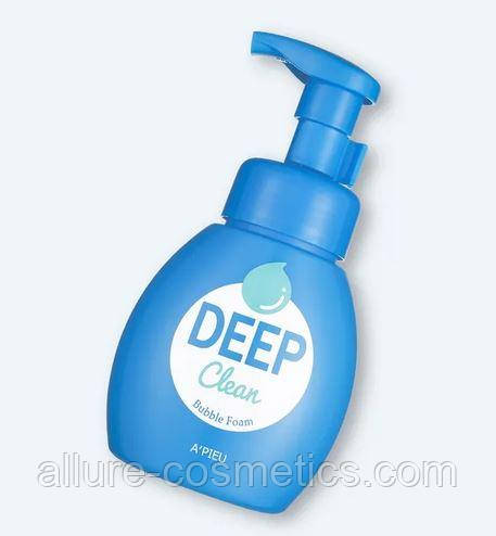 Пінка для вмивання та зняття макіяжу A'PIEU Deep Clean Bubble Foam 200ml