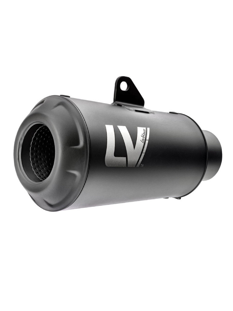 Глушник LeoVince LV-10 Full Black [Slip-On, Black Stainless Steel] для Ducati Scrambler 800 Icon