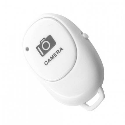 Біла кнопка, пульт Bluetooth для смартфона, фото 2