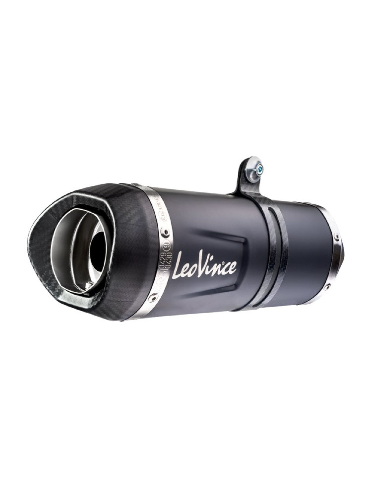 Повна вихлопна система LeoVince LV ONE BLACK [Нержавіюча сталь] для Triumph Trident 660 [21-22]