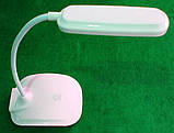 Настільна LED лампа акумуляторна USB 5В, фото 5