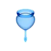 Менструальні чаші Satisfyer Feel good Menstrual Cup (dark blue), фото 6