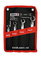 Набор разрезных ключей для тормозных трубок YATO YT-0143 Baumar - Знак Качества