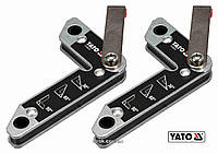 Магнитные держатели для сварки 2 шт. 32 кг YATO YT-08723 Baumar - Знак Качества