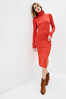 Sewel Платье PW865 (46-48, морковный, 60% акрил, 30% шерсть, 10% эластан)
