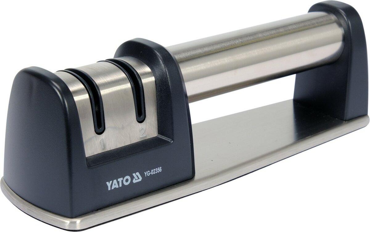 Точилка 2в1 для керамічних і сталевих ножів YATO YG-02356  Baumar - Знак Якості