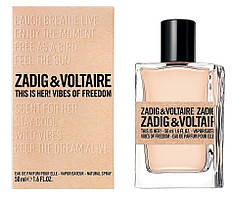 Жіночі парфуми Zadig & Voltaire This Is Her! Vibes Of Freedom (Задіг Вольтер Зіс іс Хе Вайбс Оф Фрідом) 100 ml/мл