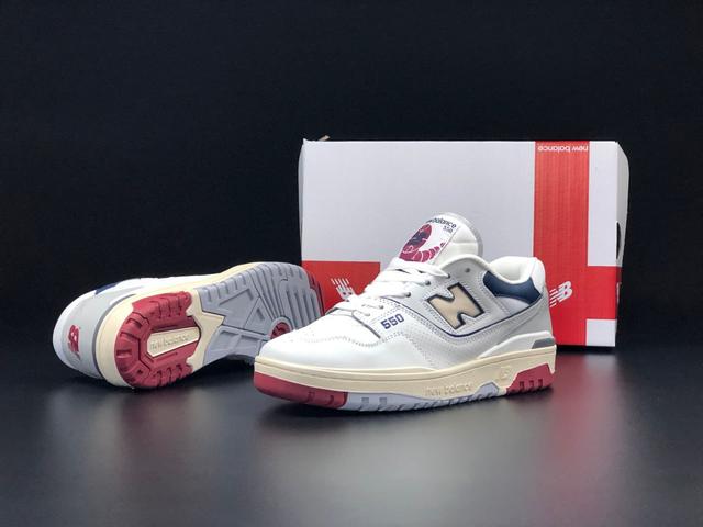 Купить Мужские кроссовки New Balance 550 кожаные стильные прошитые ...