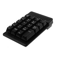 Мини-клавиатура беспроводная @LUX K317 NumPad Slim, Black, USB