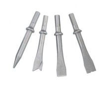 Комплект коротких зубил для пневматичного молотка (JAH-6833) 4 пр. круглі Jonnesway JAZ-3944 (Тайвань), фото 1