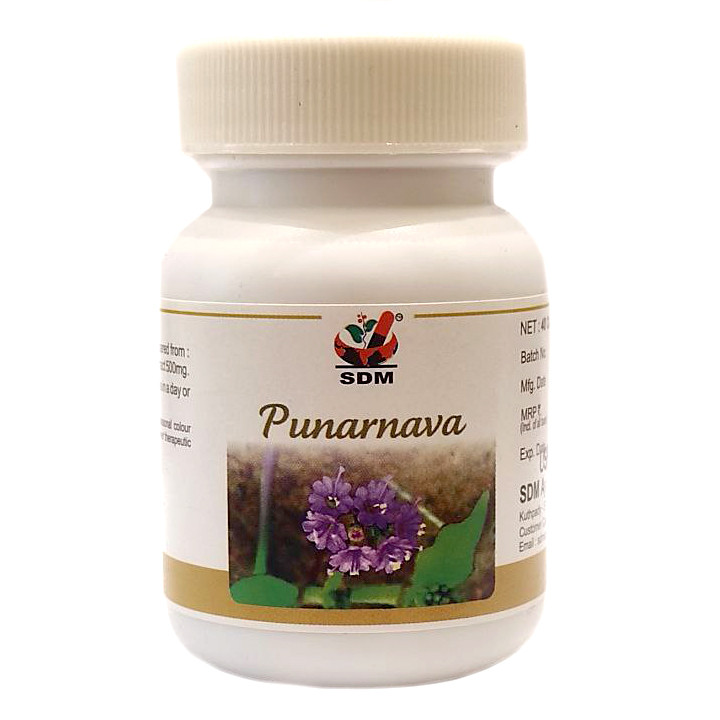 Пунарна (Punarnava Capsules, SDM) 100 капсул