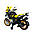 Дитячий електромотоцикл BMW R1250 GS Adventure 12V Injusa 6504, фото 4