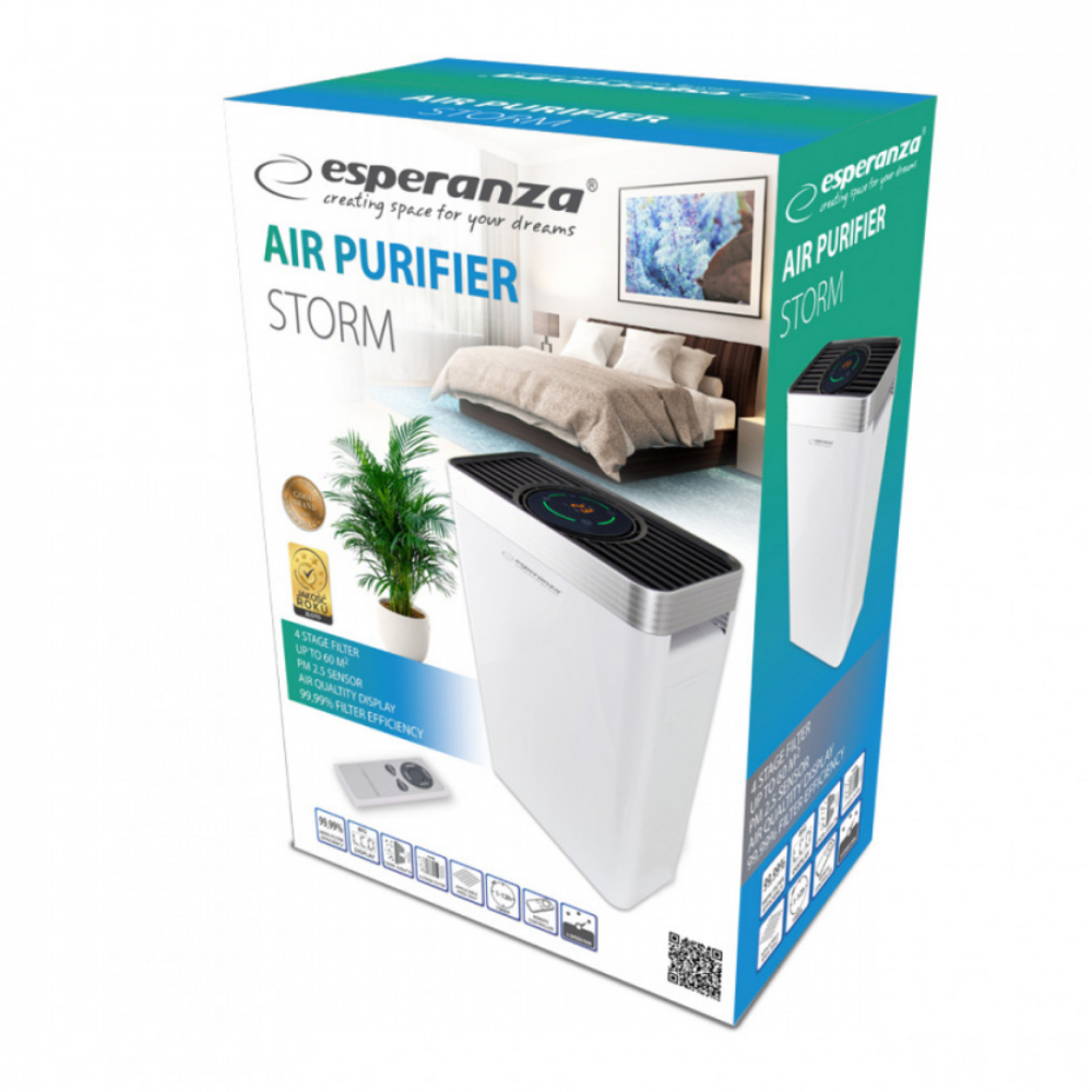 ESPERANZA EHP005 Air Purifier - фото 4 - id-p1910981636