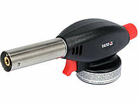 Пальник газовий (бутан) для кухні YATO, з п'єзозапалом, 1,3 кВт, t= 1300 °С [10/60] Baumar - Знак Качества