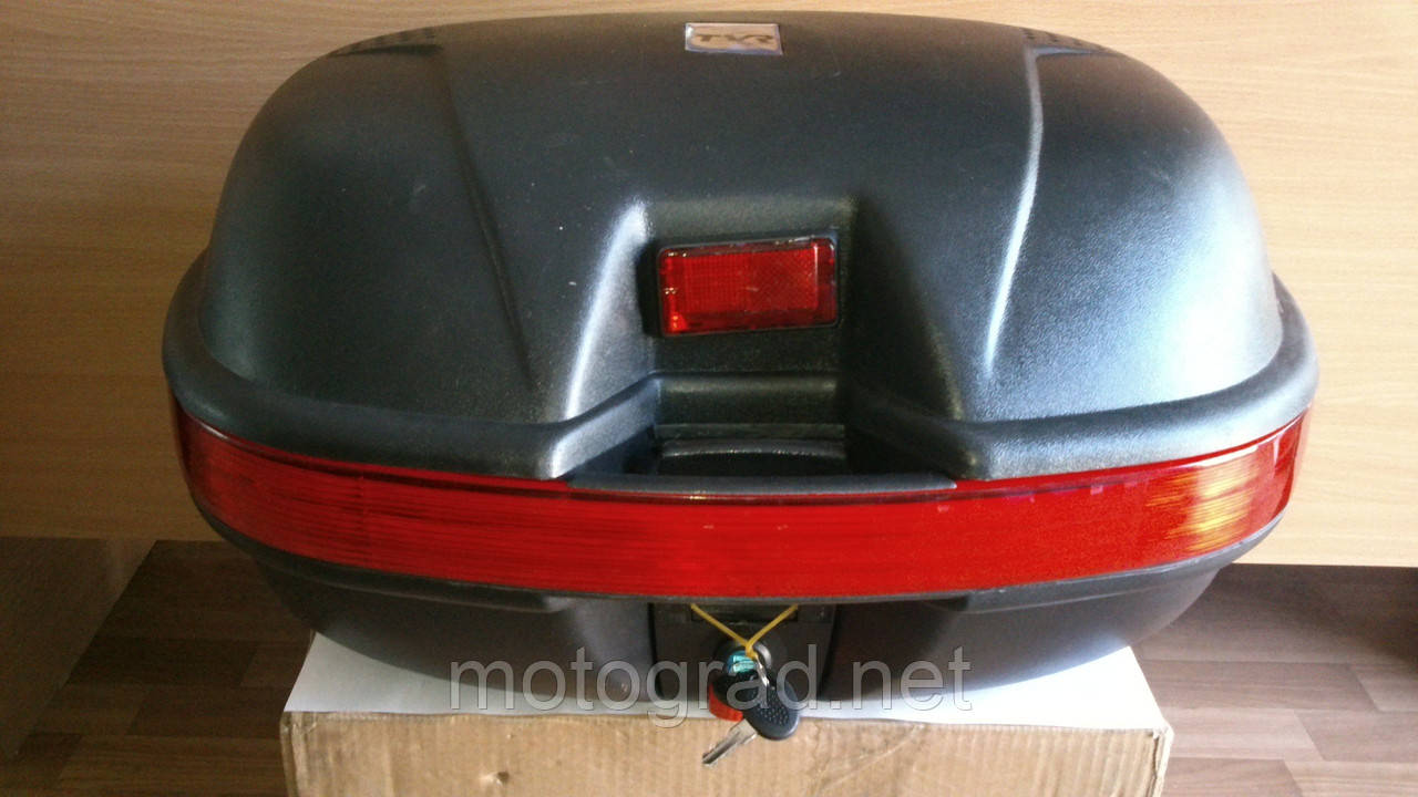 Кофр TVR (багажник) пластиковий на два шоломи для Мотоциклу