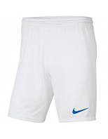 Детские шорты NIKE PARK III BV6865-104, Белый, Размер (EU) - 152cm