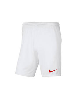 Дитячі шорти NIKE PARK III BV6865-103, Білий, Розмір (EU) — 152 cm