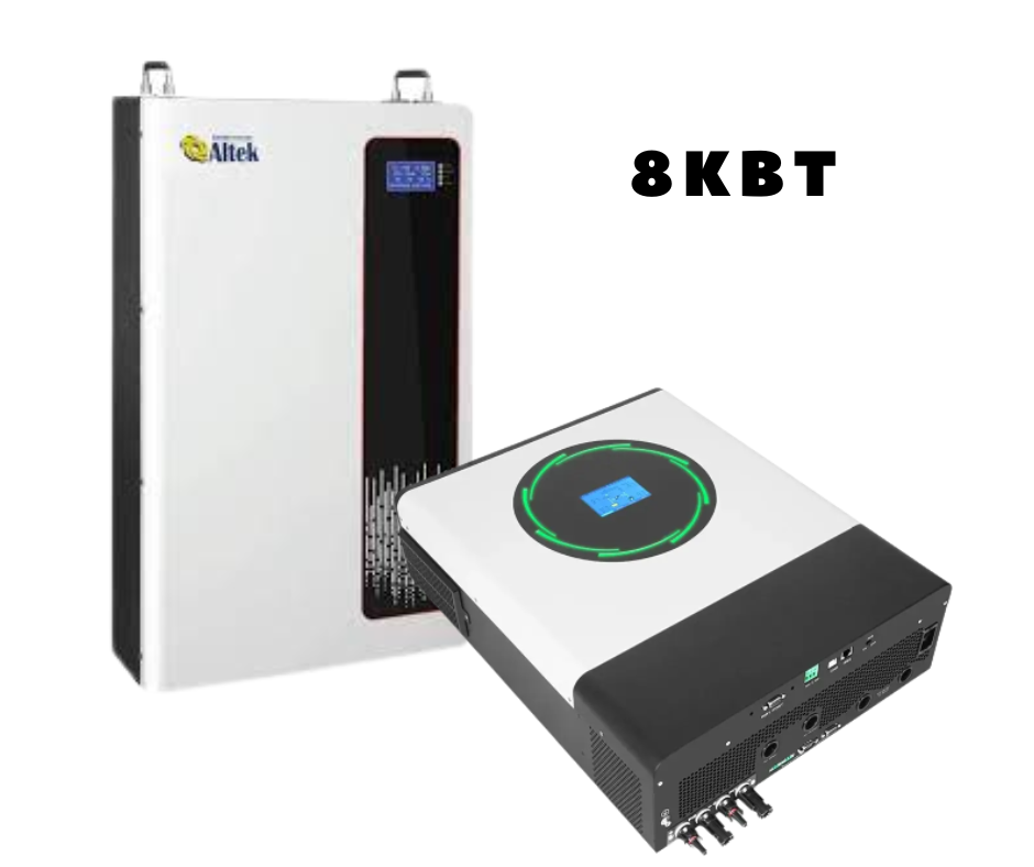 Автономный комплект на 8 кВт инвертором Altek 8KW-48V, Аккумулятор ...