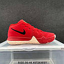 Eur36-46 Nike Kyrie 4 Кайрі чоловічі жіночі баскетбольні кросівки червоні, фото 2