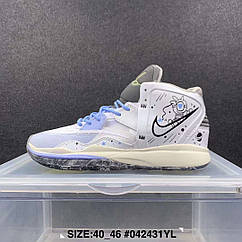 Eur40-46 Nike Kyrie 8 Баскетбольні кросівки Кайрі білі