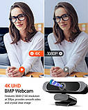 Новий Вебкамера DEPSTECH з мікрофоном, вебкамера, фото 2