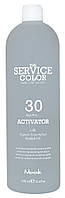 THE SERVICE COLOR Окислитель с органическим маслом баобаба для окрашивания волос 30 VOL 9% 1000 мл