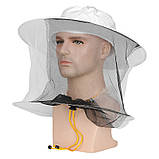 Захисний капелюх для бджоляра Lesko SL777 395х500 мм (10956-60455), фото 2