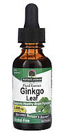 Nature's Answer, Ginkgo Leaf Fluid Жидкий экстракт листьев гинкго, без спирта, 2000 мг, 1 жидкая унция (30 мл)